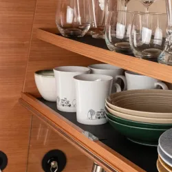 Silwy Set di 2 tazze magnetiche Camping in porcellana