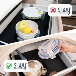Set Proteggi Pentole Magnetico Silwy MS-G-5 | brunner-shop.it