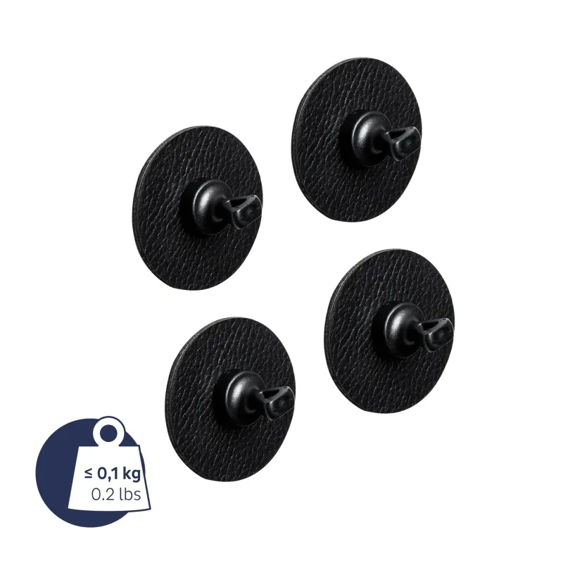 Silwy Pin magnetici FLEX neri, set da 4 | Brunner-Shop