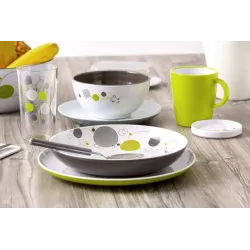 Brunner - Set stoviglie Tête-à-tête Space 8 pz.