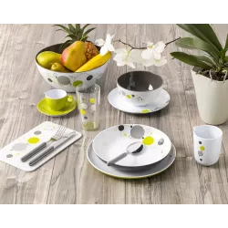 Brunner - Set stoviglie Tête-à-tête Space 8 pz.