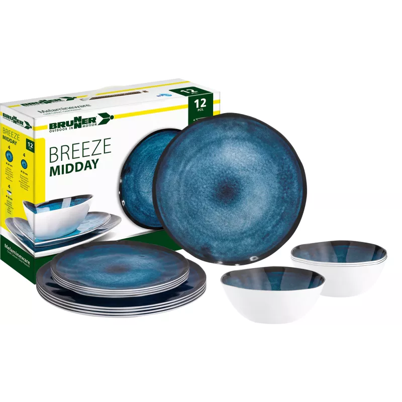 Brunner - Set stoviglie Midday Breeze 12 pz. Brunner - Set stoviglie Midday Breeze 12 pz.