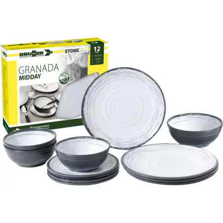 Brunner - Set stoviglie Midday Granada 12 pz. Brunner - Set stoviglie Midday Granada 12 pz.