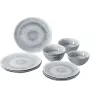 Brunner - Set stoviglie Midday Pearl 12 pz.