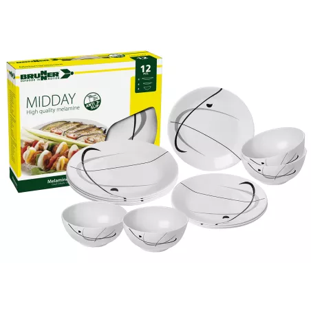 Brunner - Set stoviglie Midday Serenade 12 pz. Brunner - Set stoviglie Midday Serenade 12 pz.