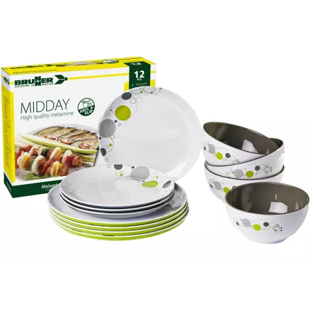 Brunner - Set stoviglie Midday Space 12 pz. Brunner - Set stoviglie Midday Space 12 pz.