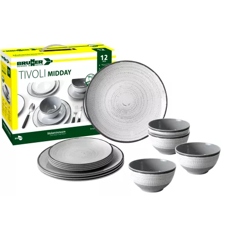 Brunner - Set stoviglie Midday Tivoli 12 pz. Brunner - Set stoviglie Midday Tivoli 12 pz.